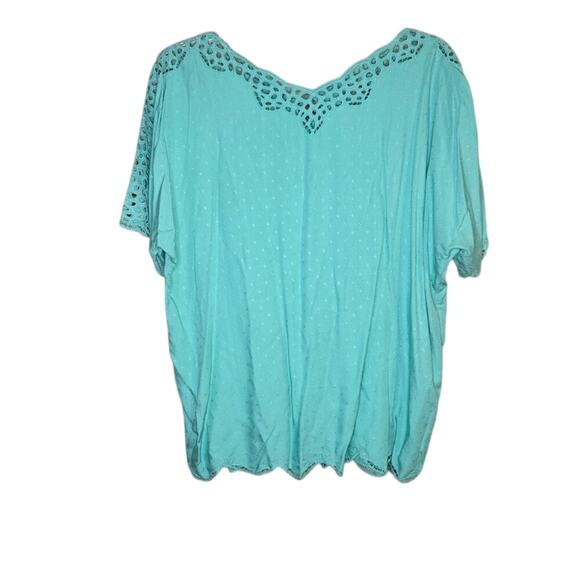 BALI EMERALD DESIGN MINT SET EYELET EMBROIDERY ONE SIZE 0279 - Picture 3 of 12